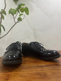 Red Wing (レッドウィング) 101 Postman Oxford ブラック (Black) ブラック・シャパラル (Black "Chaparral") ブラック・クッションクレープ (Black Cushion Crepe) used boots - fr_1 view