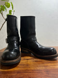 Red Wing (レッドウィング) 2268 11" Engineer Boots (Steel-toe) ブラック (Black) ブラック・クローム (Black Chrome) ブラック・ネオプレーン・コードソール (Black Neoprene Cord) used boots - fr_1 view