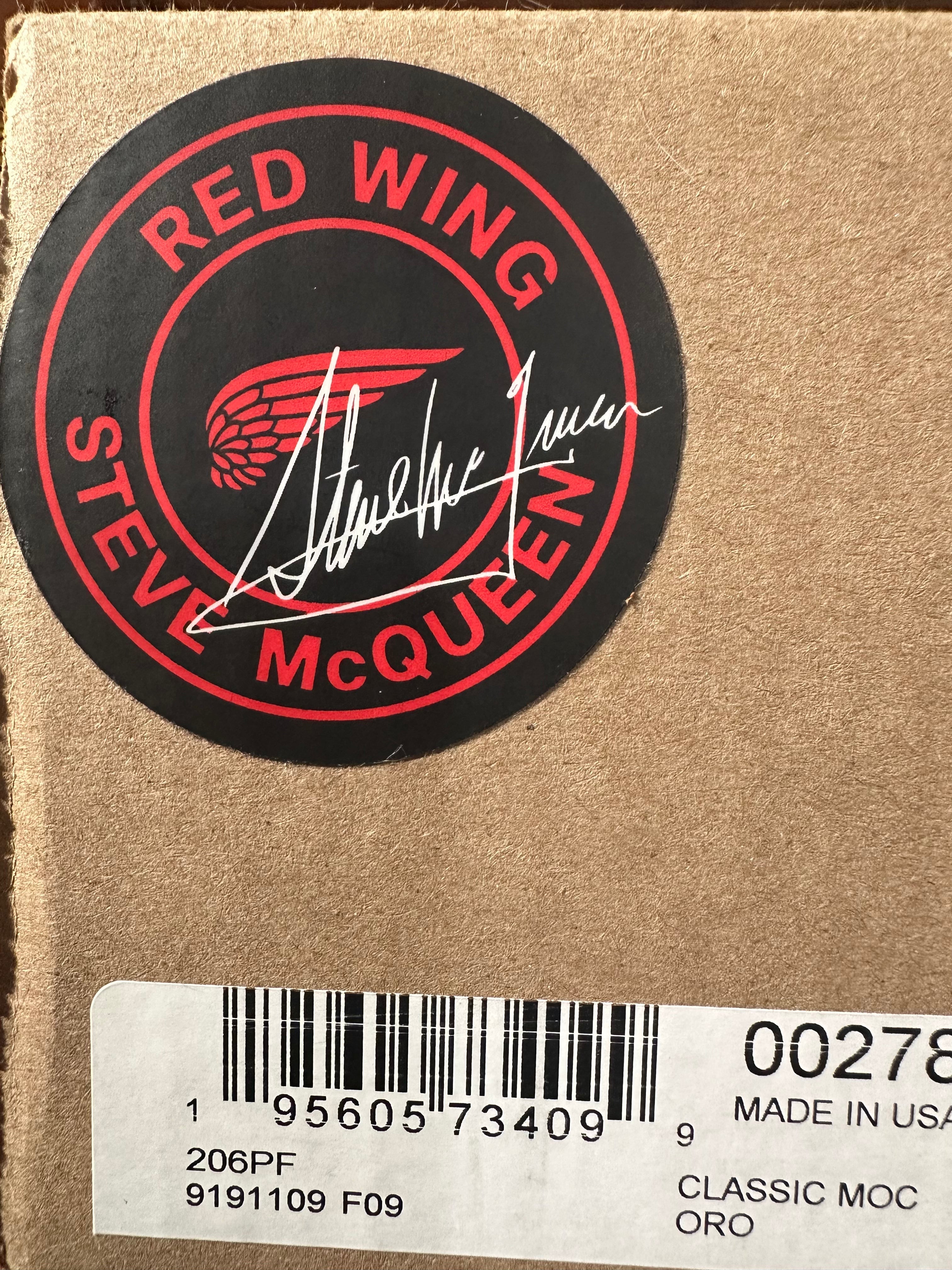 Red Wing (レッドウィング) 278 6" Classic Moc (Steve McQueen Limited Edition) オロ (Oro) オロ・レガシー (Oro Legacy) ブラック・トラクション・トレッド (Black Traction Tred) used boots - apendix_1 view
