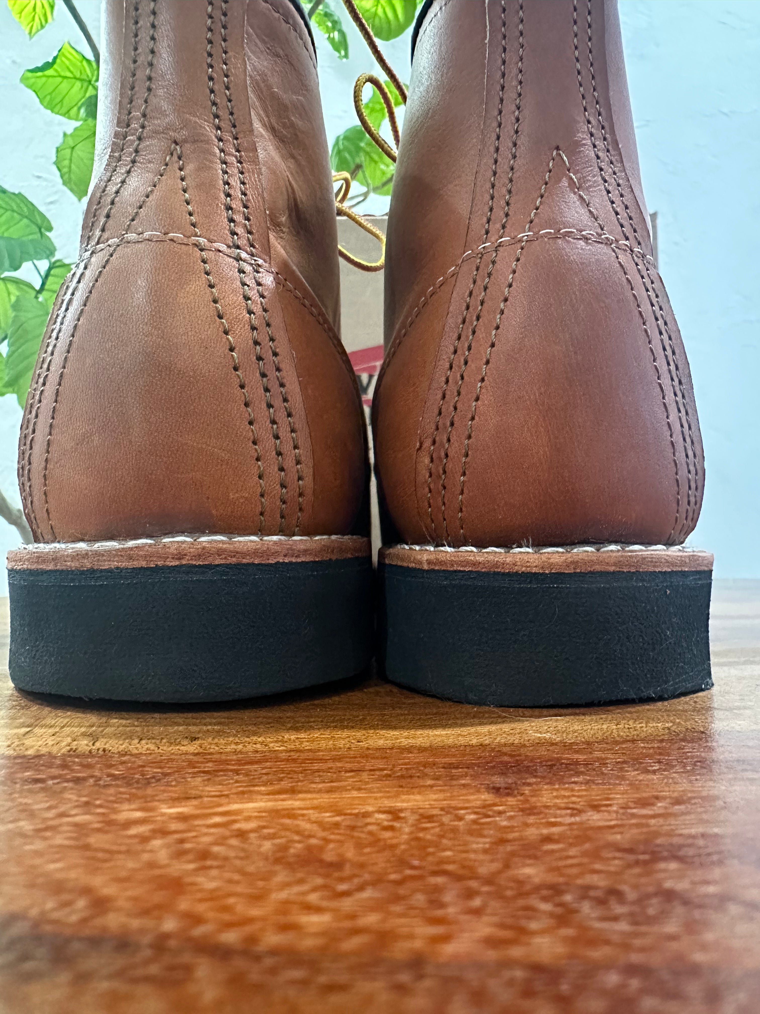 Red Wing (レッドウィング) 278 6" Classic Moc (Steve McQueen Limited Edition) オロ (Oro) オロ・レガシー (Oro Legacy) ブラック・トラクション・トレッド (Black Traction Tred) used boots - heal_1 view
