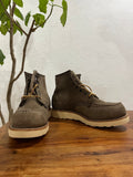 Red Wing (レッドウィング) 2877 Classic Moc 6-Inch ヌバック (Nubuck) ヌバック・レザー (Nubuck Leather) トラクショントレッド・ソール (Traction Tred Sole) used boots - fr_1 view