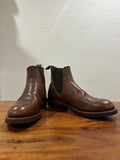 Red Wing (レッドウィング) 8201 Chelsea Rancher ブラウン (Brown) アンバー・ハーネス (Amber Harness) ビブラム・ミニラグ (Vibram Mini-lug) ブラック used boots - fr_1 view