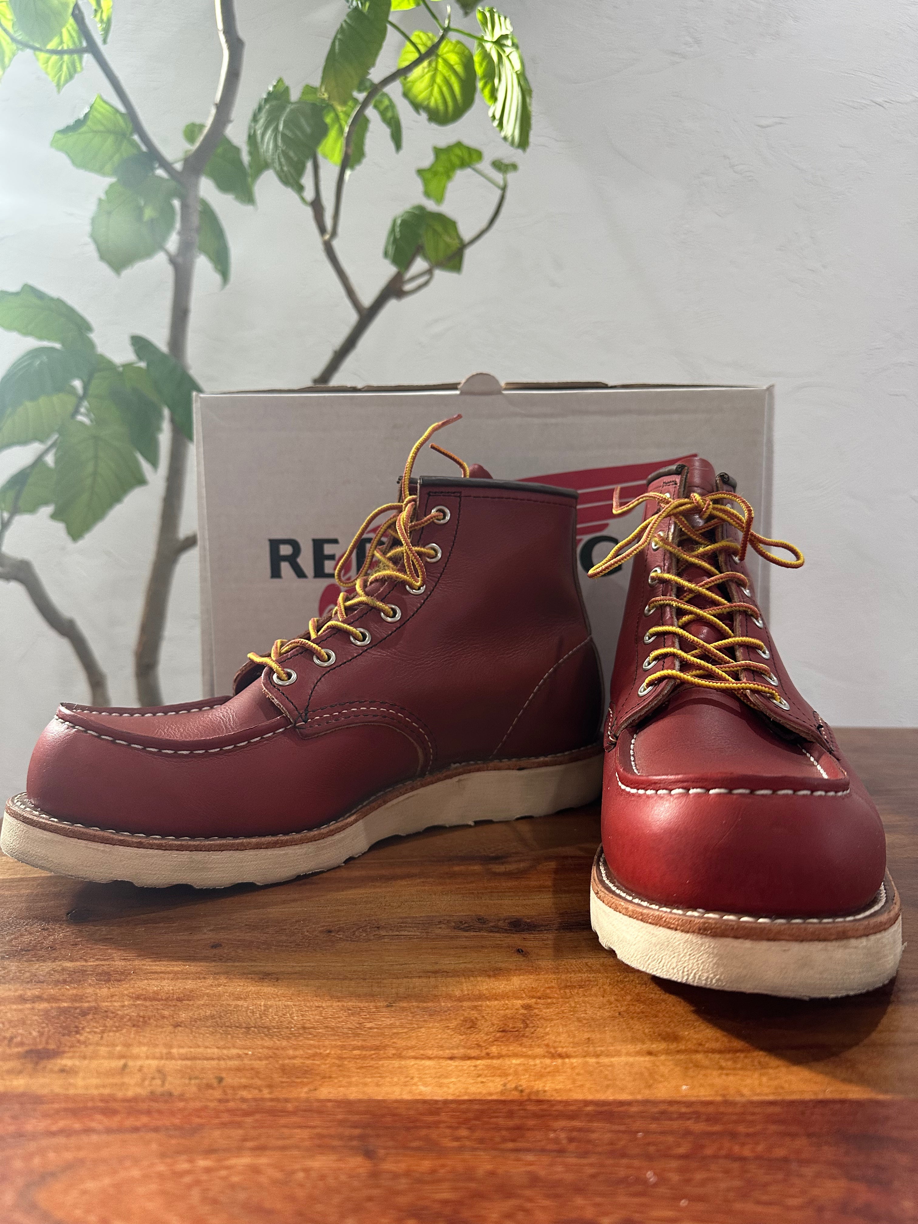 Red Wing (レッドウィング) 8875 6-inch Classic Moc 赤茶 オロラセット・ポーテージ (Oro-Russet "Portage") トラクショントレッド (Traction Tred) used boots - fr_2 view