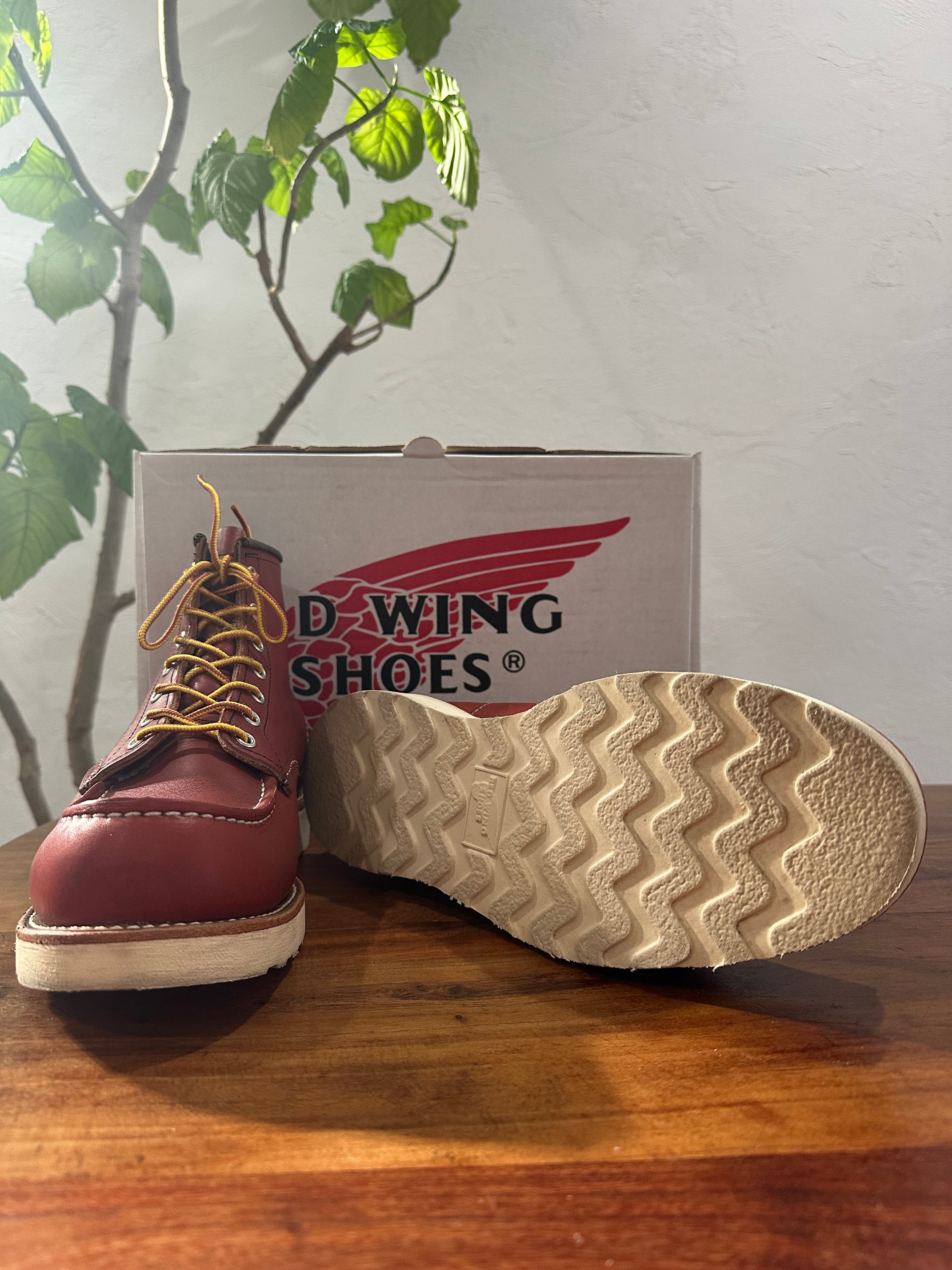 Red Wing (レッドウィング) 8875 6-inch Classic Moc 赤茶 オロラセット・ポーテージ (Oro-Russet "Portage") トラクショントレッド (Traction Tred) used boots - fr_4 view