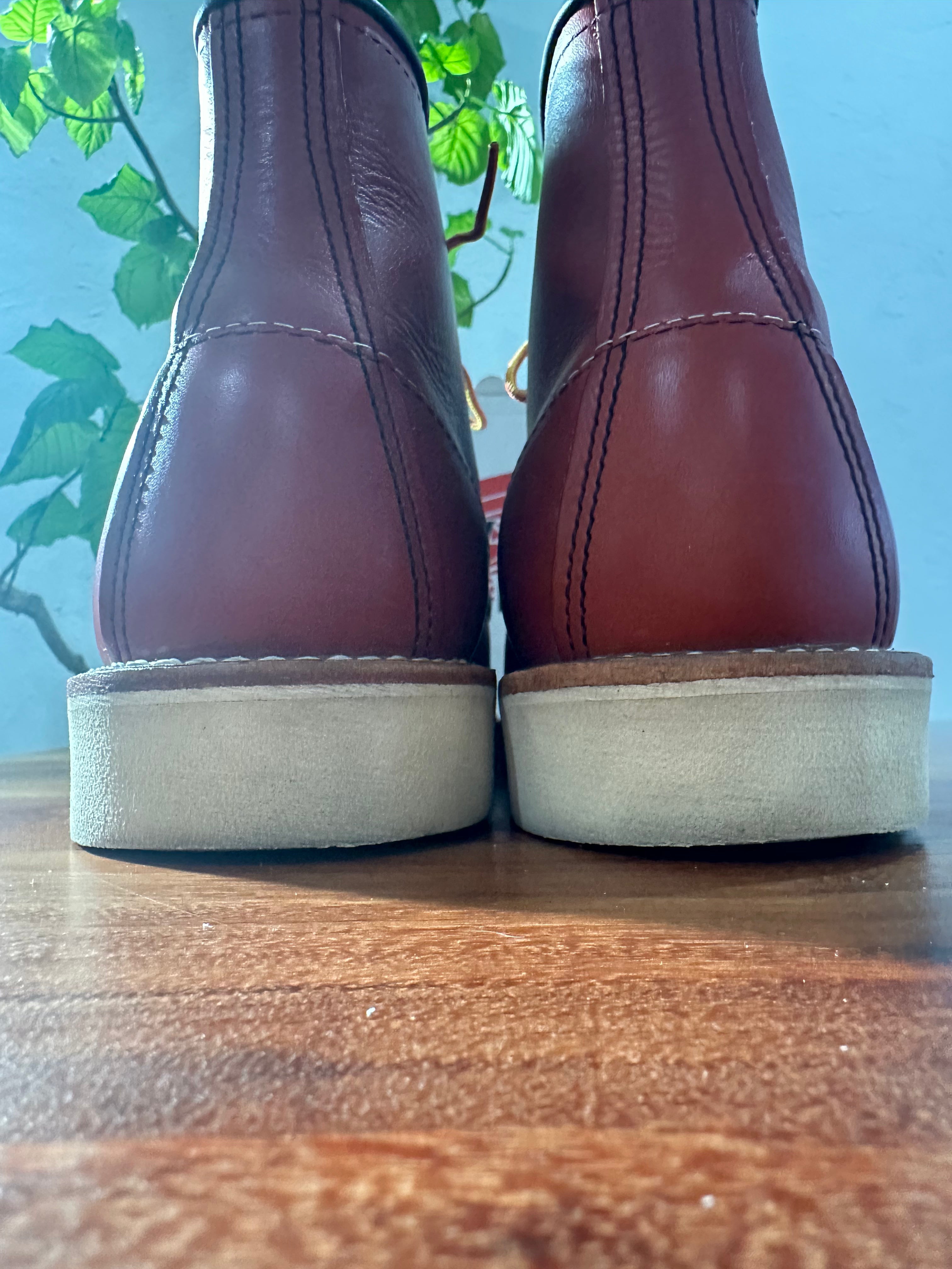 Red Wing (レッドウィング) 8875 6-inch Classic Moc 赤茶 オロラセット・ポーテージ (Oro-Russet "Portage") トラクショントレッド (Traction Tred) used boots - heal_1 view