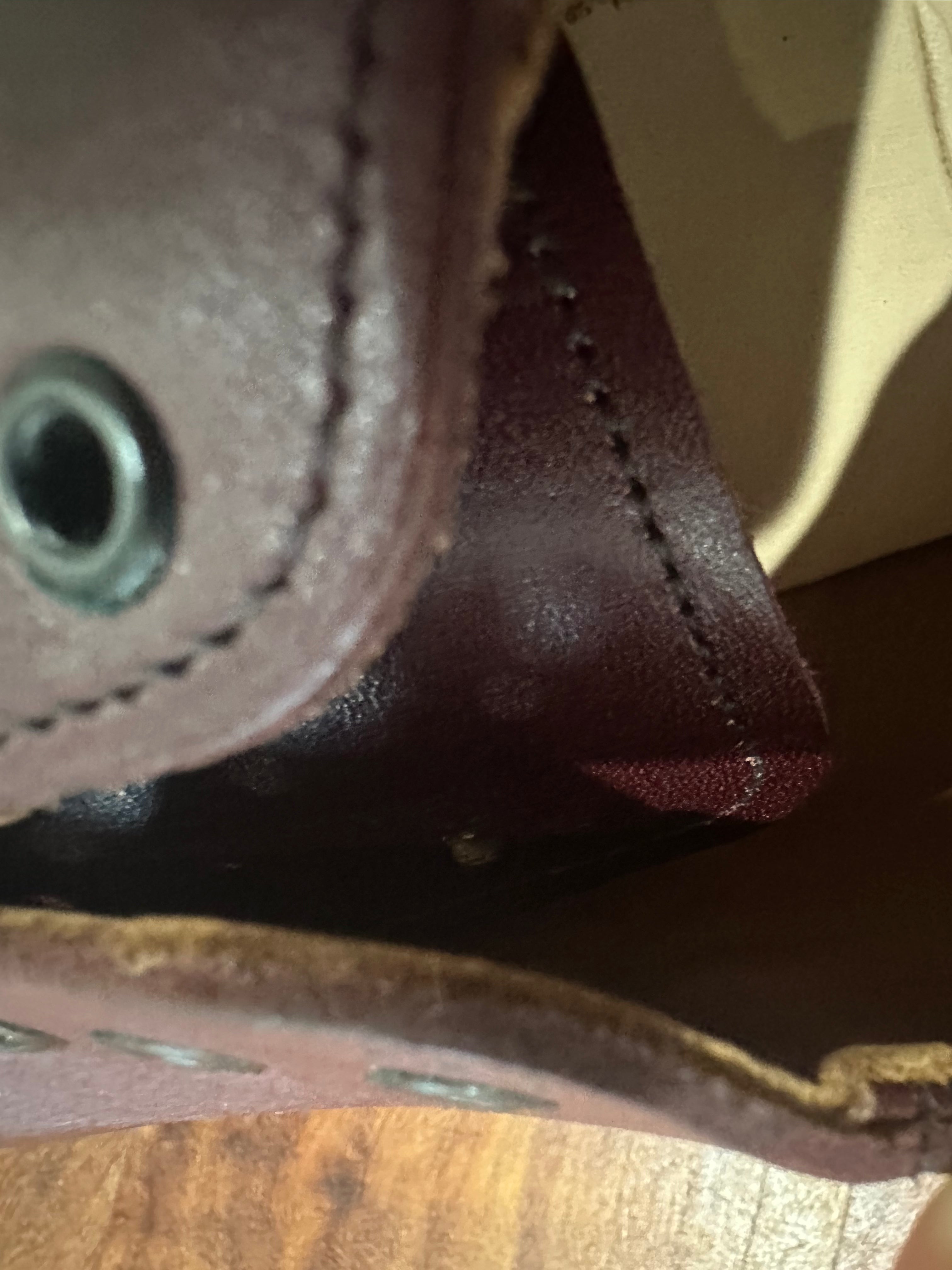 Red Wing (レッドウィング) 9088 Mil-1 Saddle Oxford ブラックチェリー ブラックチェリー・フェザーストーン (Black Cherry Featherstone) グロコード・オン・レザー (Gro Cord on Leather) used boots - other_1 view