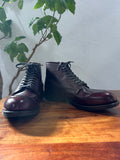 Red Wing (レッドウィング) 9091 Girard Boot ブラックチェリー (Black Cherry) ブラックチェリー・フェザーストーン (Black Cherry "Featherstone") グロコード・メダリオン (Gro-Cord Medallion) used boots - fr_1 view