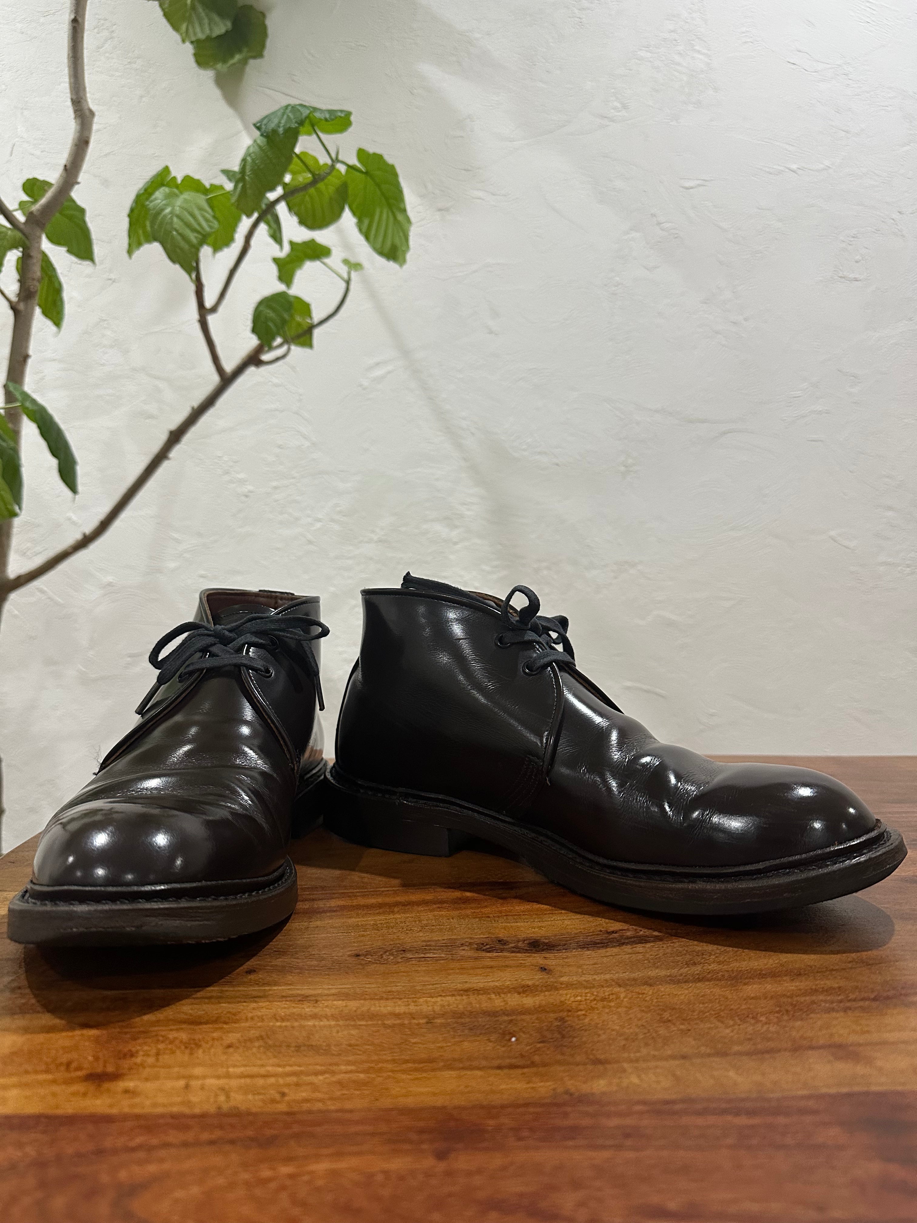 Red Wing (レッドウィング) 9095 Caverly Chukka シガー (Cigar) シガー・エスカイヤ (Cigar "Esquire") グロコード・オン・レザー (Gro Cord on Leather) used boots - fr_1 view