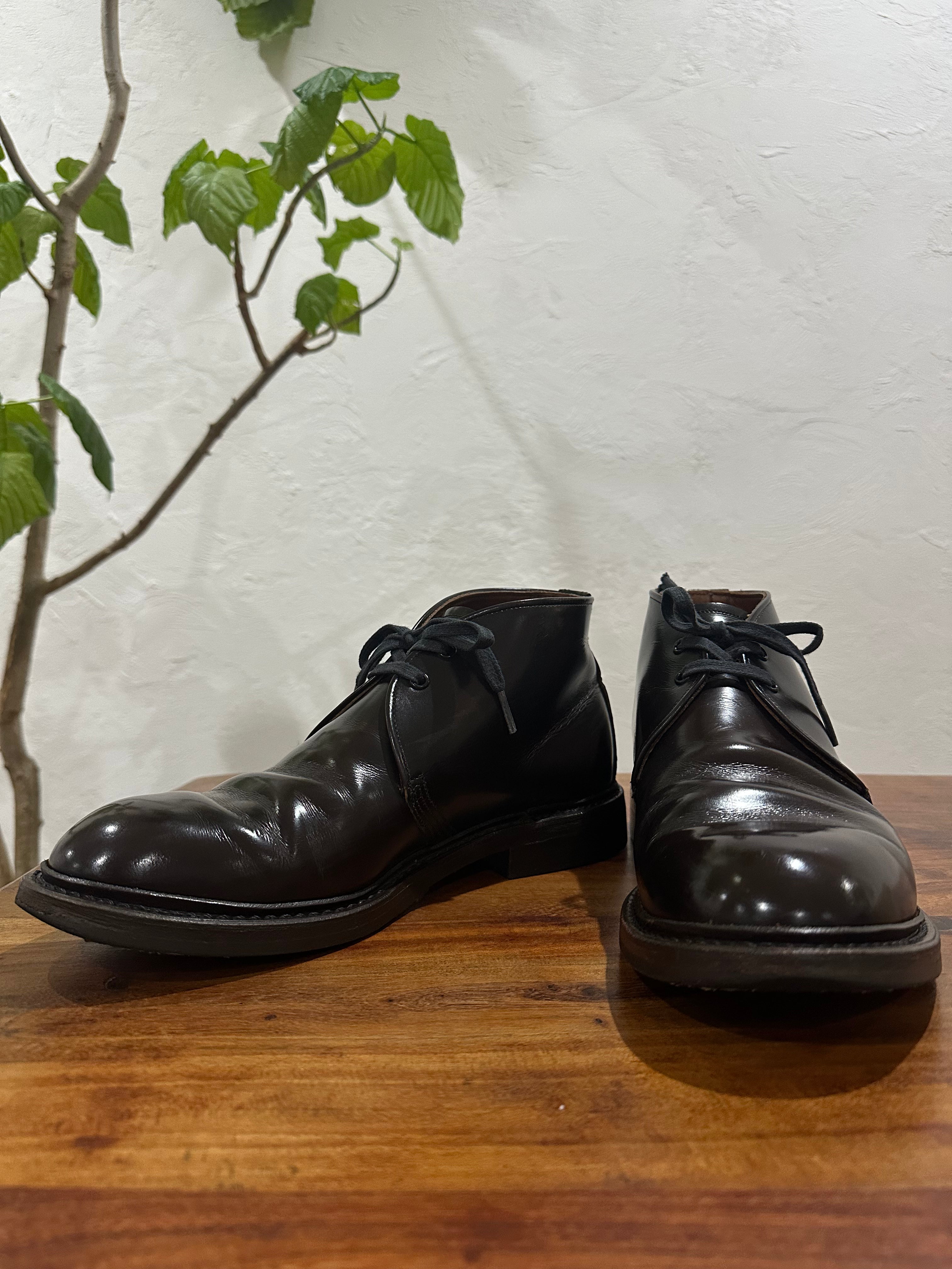 Red Wing (レッドウィング) 9095 Caverly Chukka シガー (Cigar) シガー・エスカイヤ (Cigar "Esquire") グロコード・オン・レザー (Gro Cord on Leather) used boots - fr_2 view