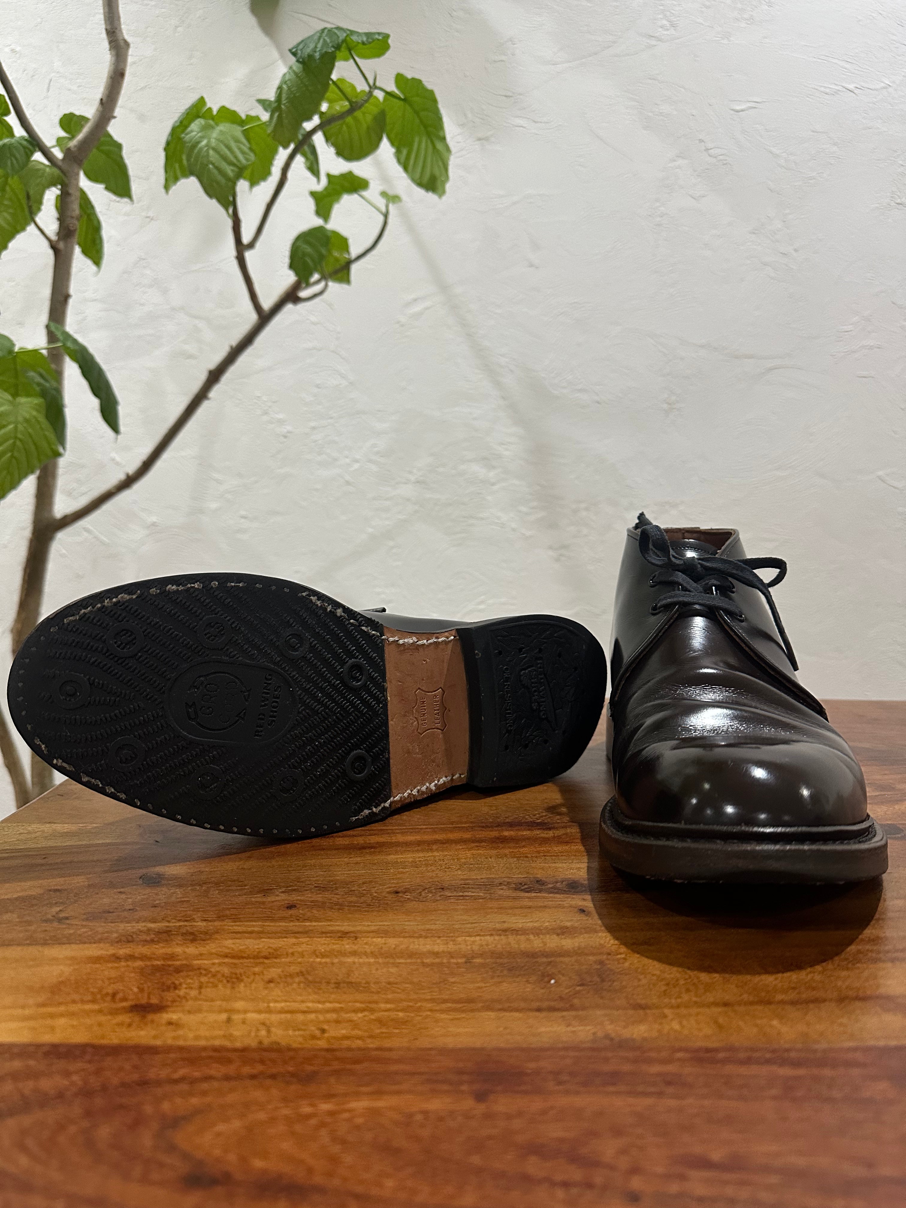 Red Wing (レッドウィング) 9095 Caverly Chukka シガー (Cigar) シガー・エスカイヤ (Cigar "Esquire") グロコード・オン・レザー (Gro Cord on Leather) used boots - fr_3 view