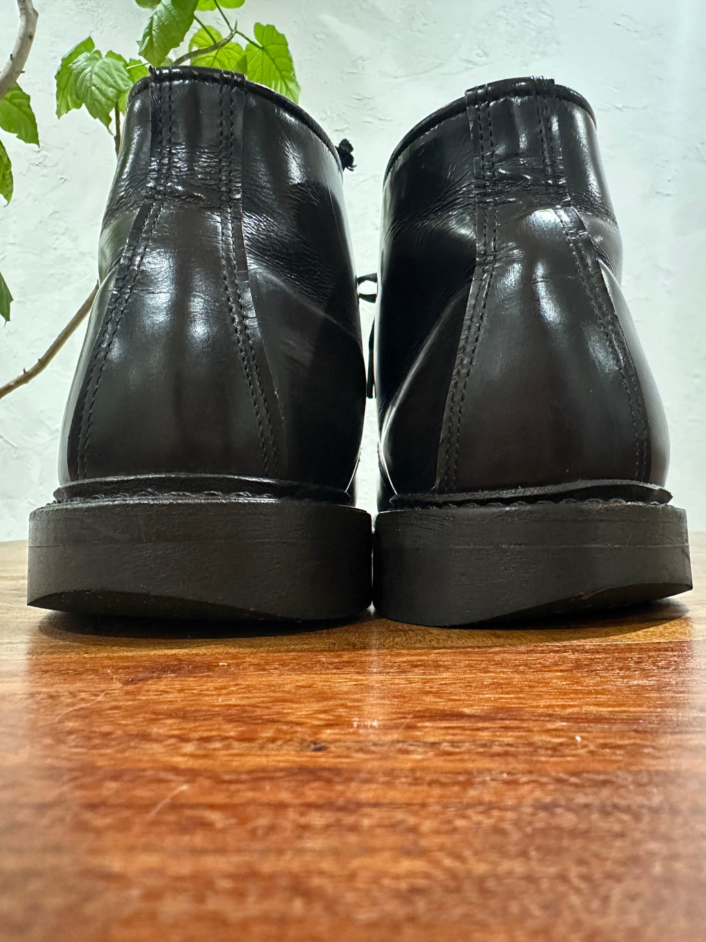 Red Wing (レッドウィング) 9095 Caverly Chukka シガー (Cigar) シガー・エスカイヤ (Cigar "Esquire") グロコード・オン・レザー (Gro Cord on Leather) used boots - heal_1 view