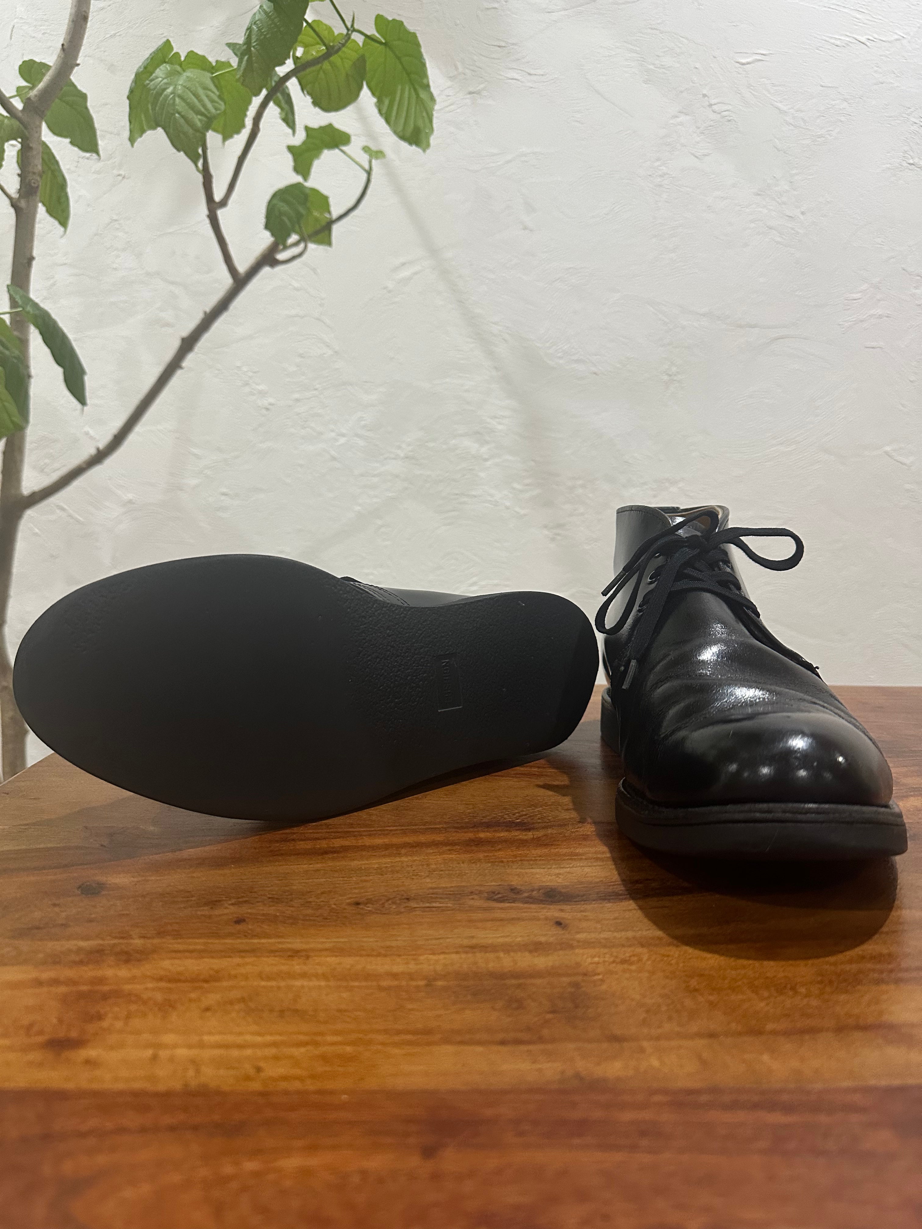 Red Wing (レッドウィング) 9196 Postman Chukka ブラック (Black) ブラック・シャパラル (Black Chaparral) クッションクレープソール (Cushion Crepe Sole) used boots - fr_3 view