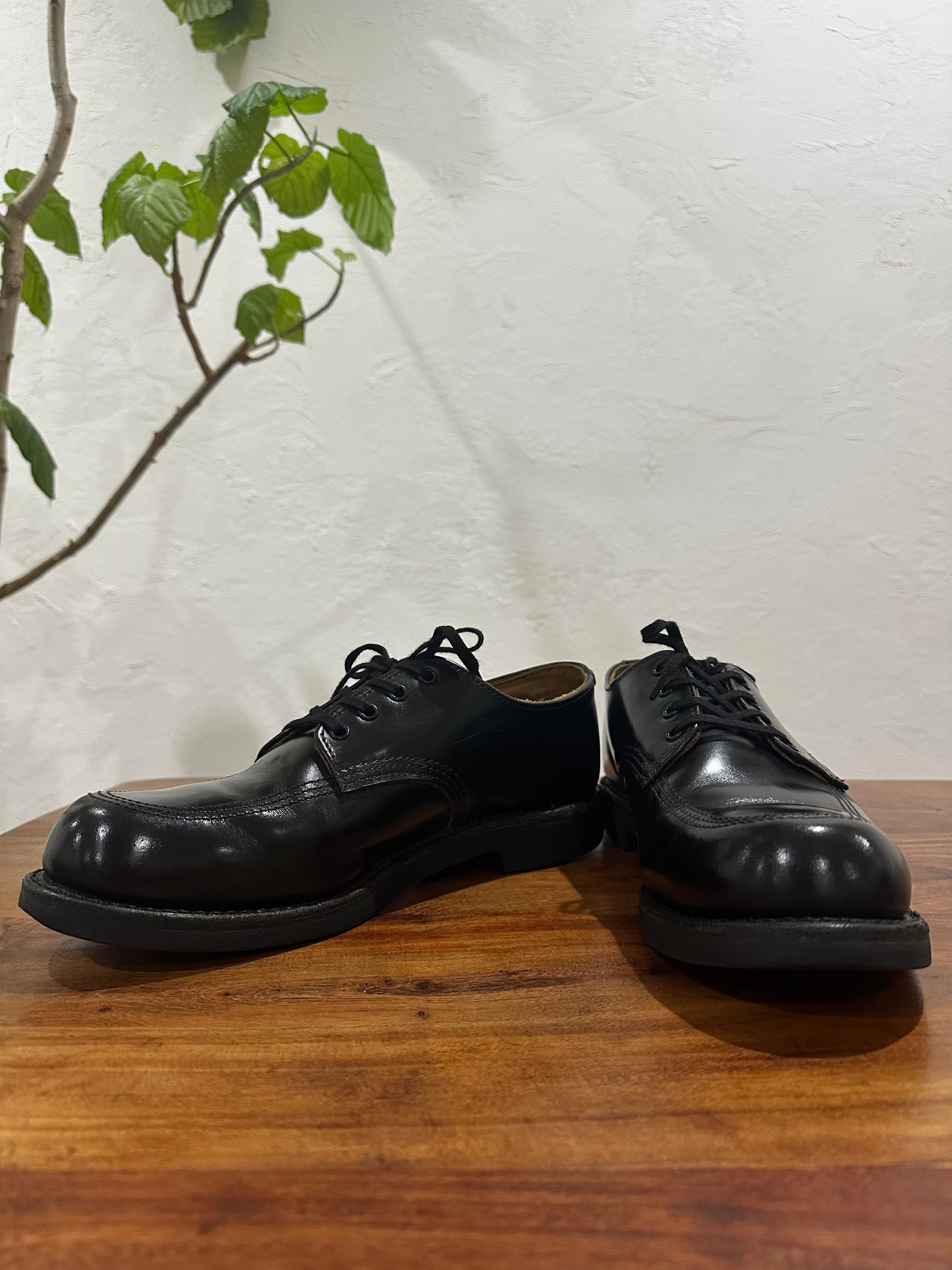 Red Wing (レッドウィング) 9201 Garageman ブラック (Black) ブラック・シャパラル (Black "Chaparral") ブラック・クッションクレープ (Black Cushion Crepe) used boots - fr_2 view