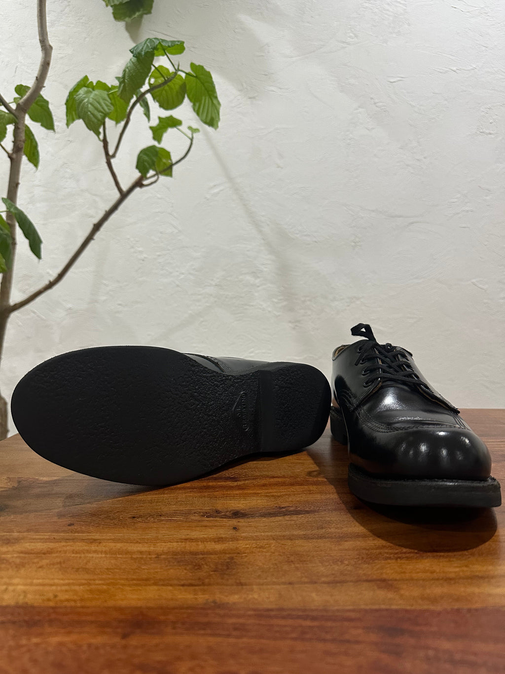 Red Wing (レッドウィング) 9201 Garageman ブラック (Black) ブラック・シャパラル (Black "Chaparral") ブラック・クッションクレープ (Black Cushion Crepe) used boots - fr_3 view