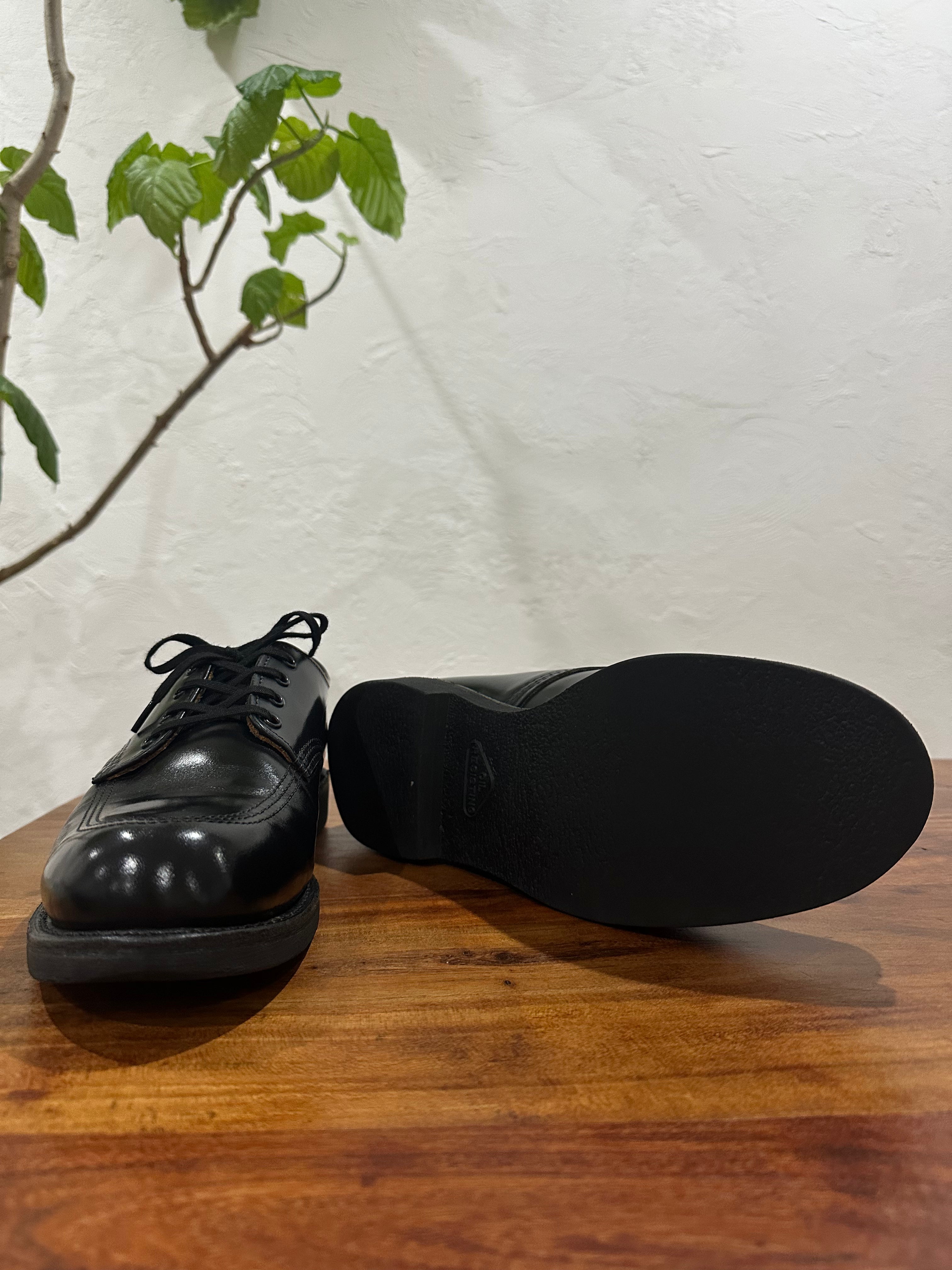 Red Wing (レッドウィング) 9201 Garageman ブラック (Black) ブラック・シャパラル (Black "Chaparral") ブラック・クッションクレープ (Black Cushion Crepe) used boots - fr_4 view